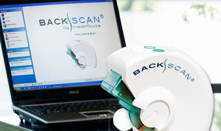 BackScan a röntgensugár nélküli gerincvizsgálat BackScan a röntgensugár nélküli gerincvizsgálat